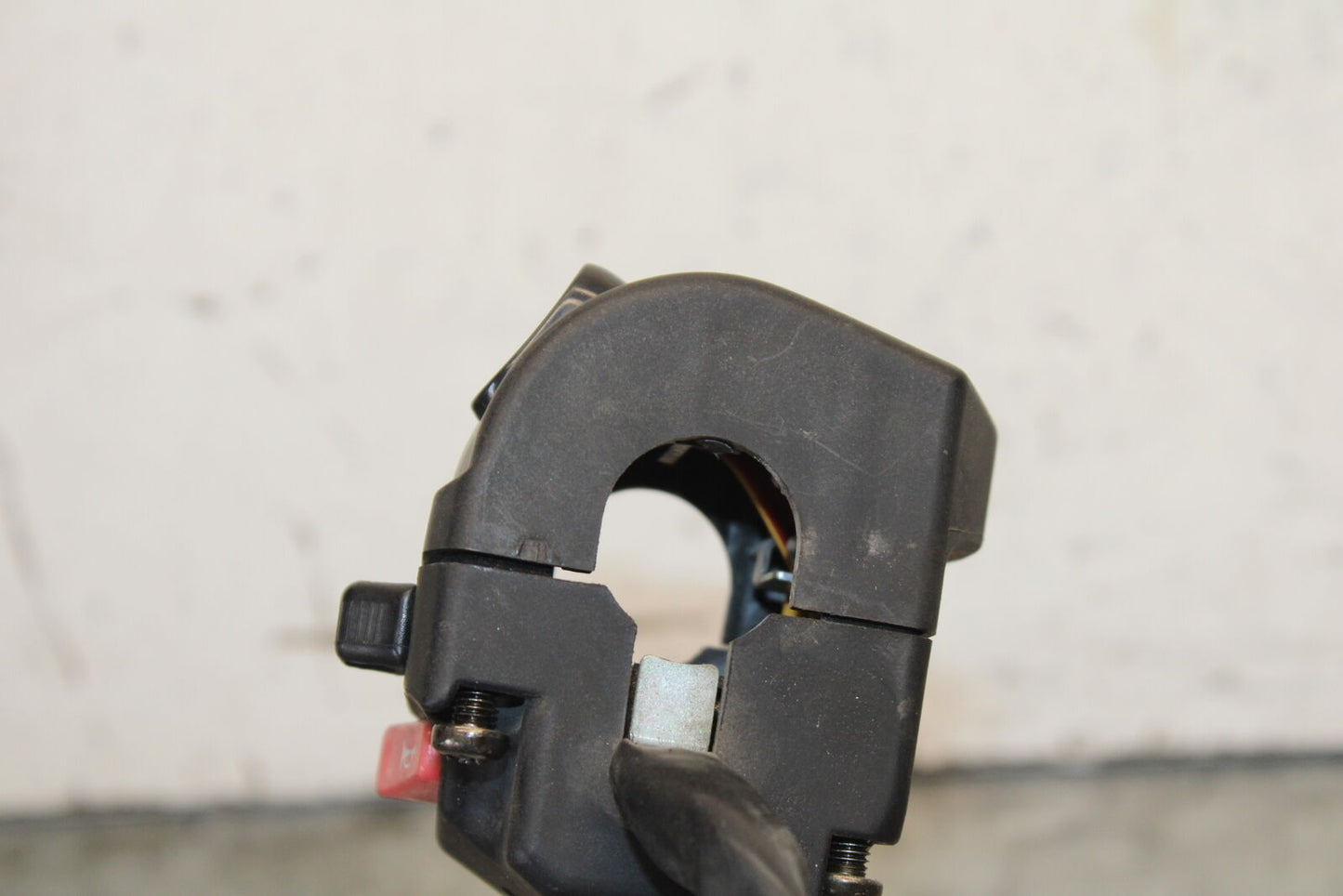07-08 TRIUMPH DAYTONA 675 LEFT CLIP ON HANDLE HORN SIGNALS SWITCHES BB685