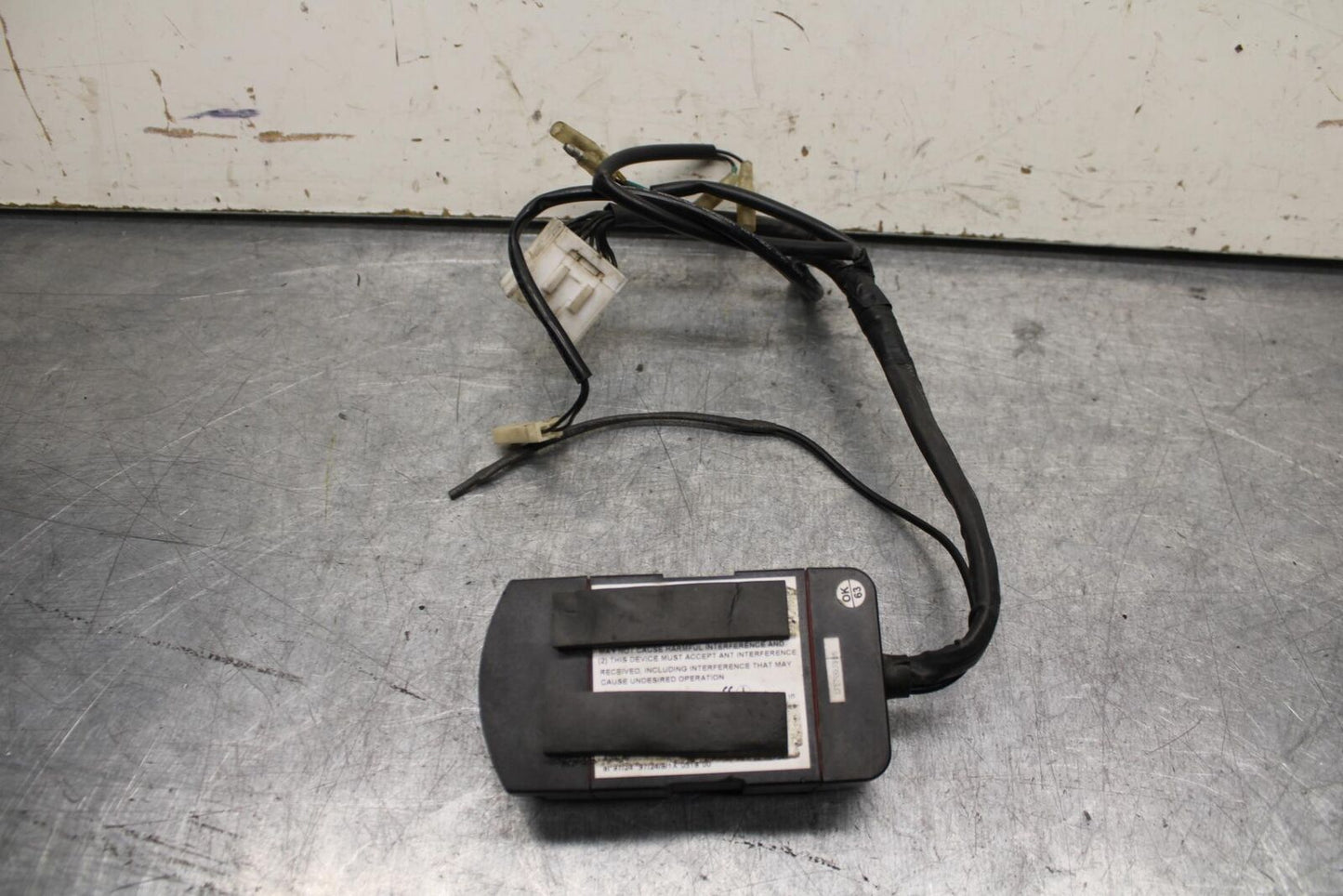 08-11 TRIUMPH SPEED TRIPLE ALARM MODUL:E FOB PARTS BB102
