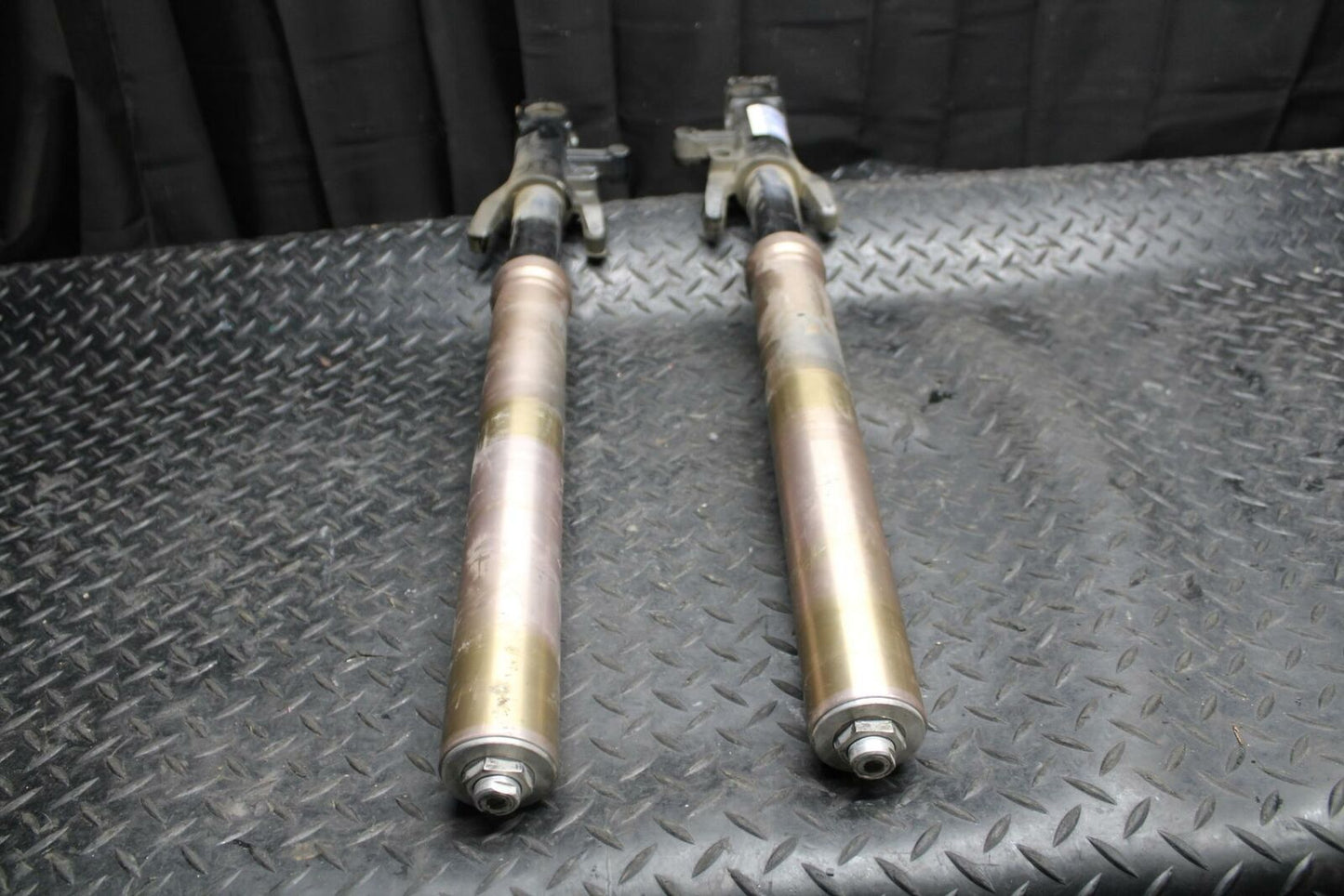 93 KAWASAKI NINJA ZX750L FRONT FORKS SHOCK SUSPENSION SET PAIR BB195