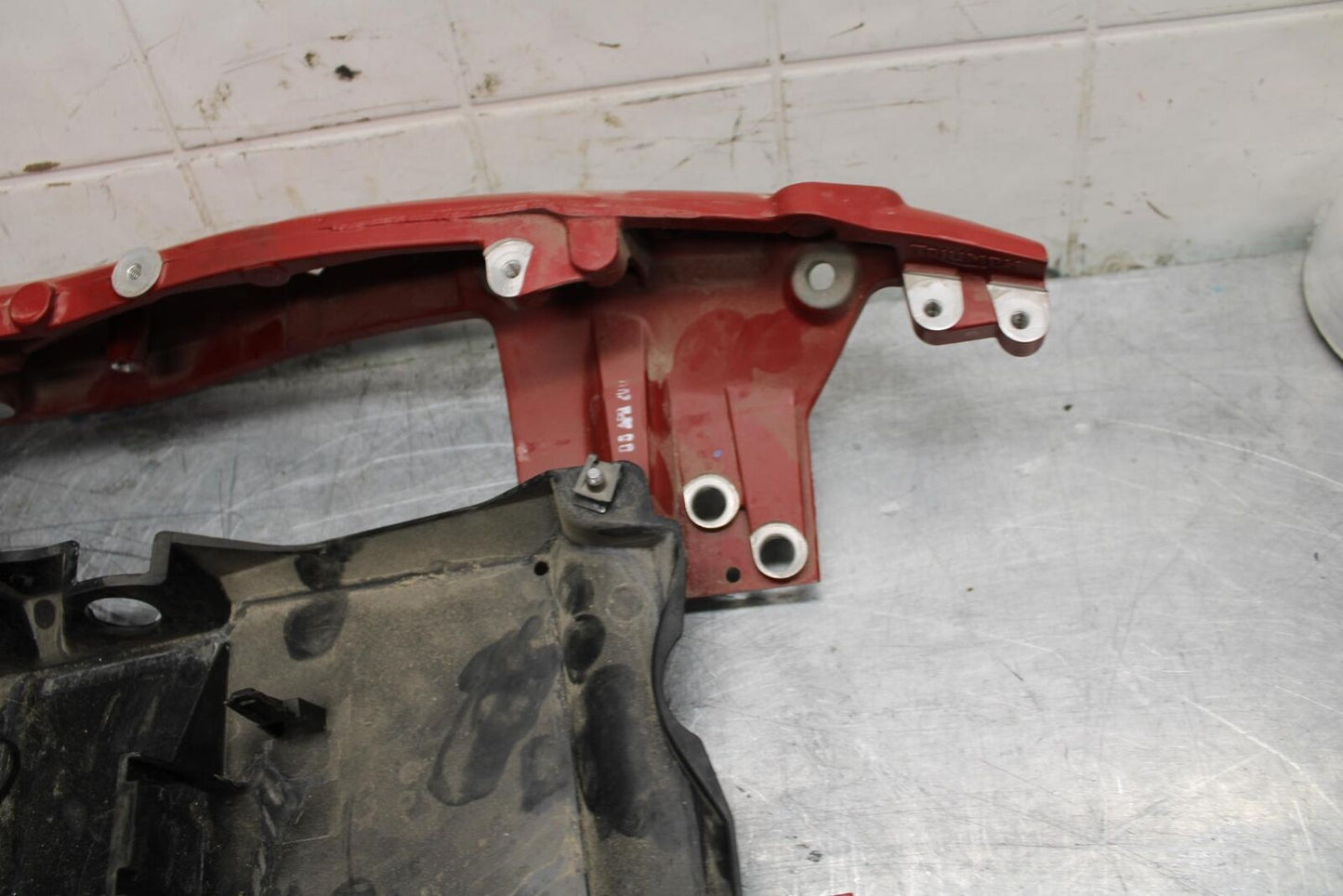 17-21 TRIUMPH STREET TRIPPLE R ABS REAR SUBFRAME BACK SUB FRAME bb452