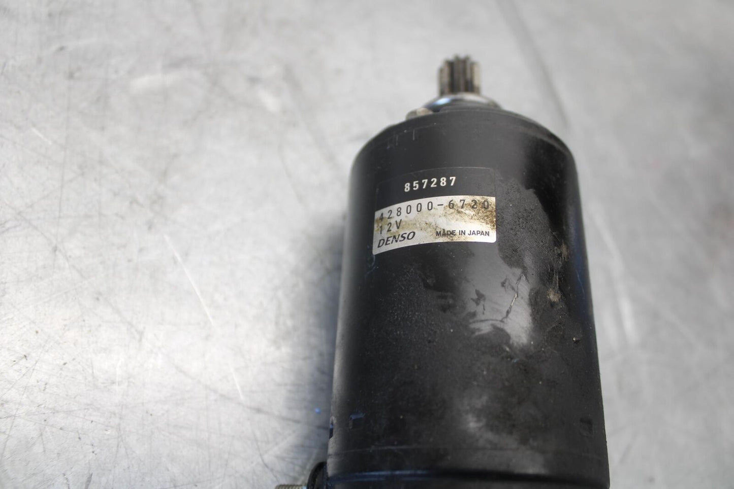 2010 Aprilia RSV1000R ENGINE STARTING STARTER MOTOR -DC 12V BB513