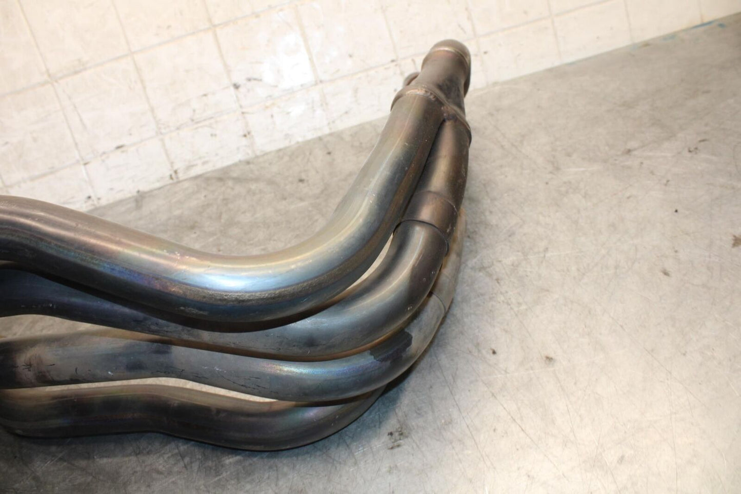 2001 02 03 04 Suzuki GSXR1000 EXHAUST HEADER PIPES MANIFOLD #B 14100-40F00 BB541