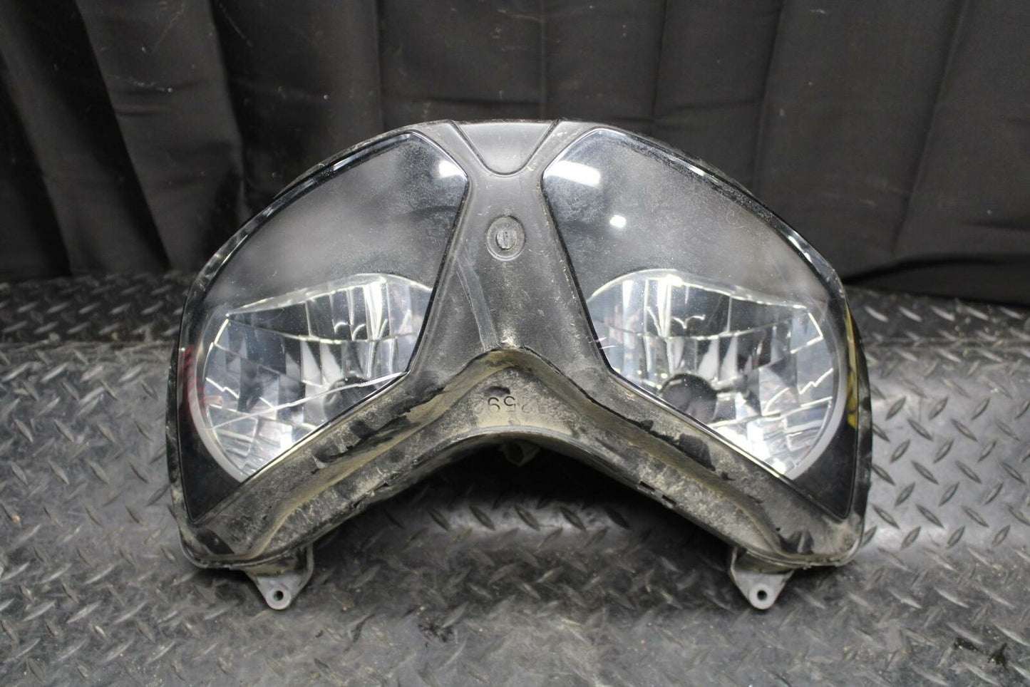 02 KAWASAKI NINJA ZX12R FRONT HEADLIGHT HEAD LIGHT LAMP bb194