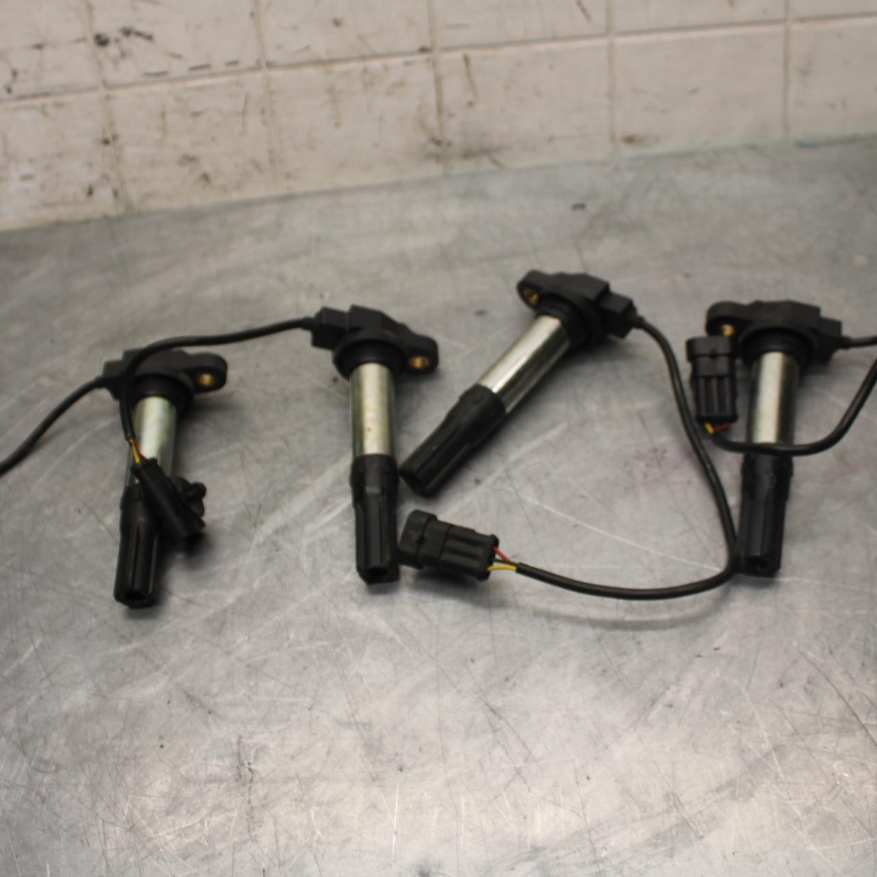 2010 Aprilia RSV1000R IGNITION COILS COIL SPARK PLUG CAPS BB513