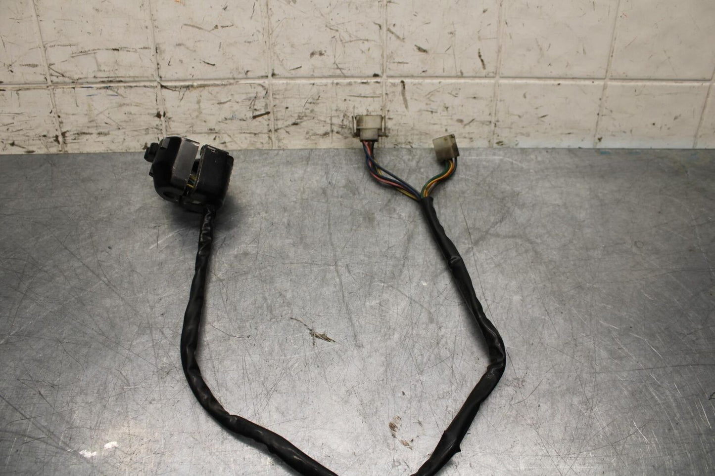1977 Yamaha XS750 LEFT CLIP ON HANDLE HORN SIGNALS SWITCH SWITCHES BB554