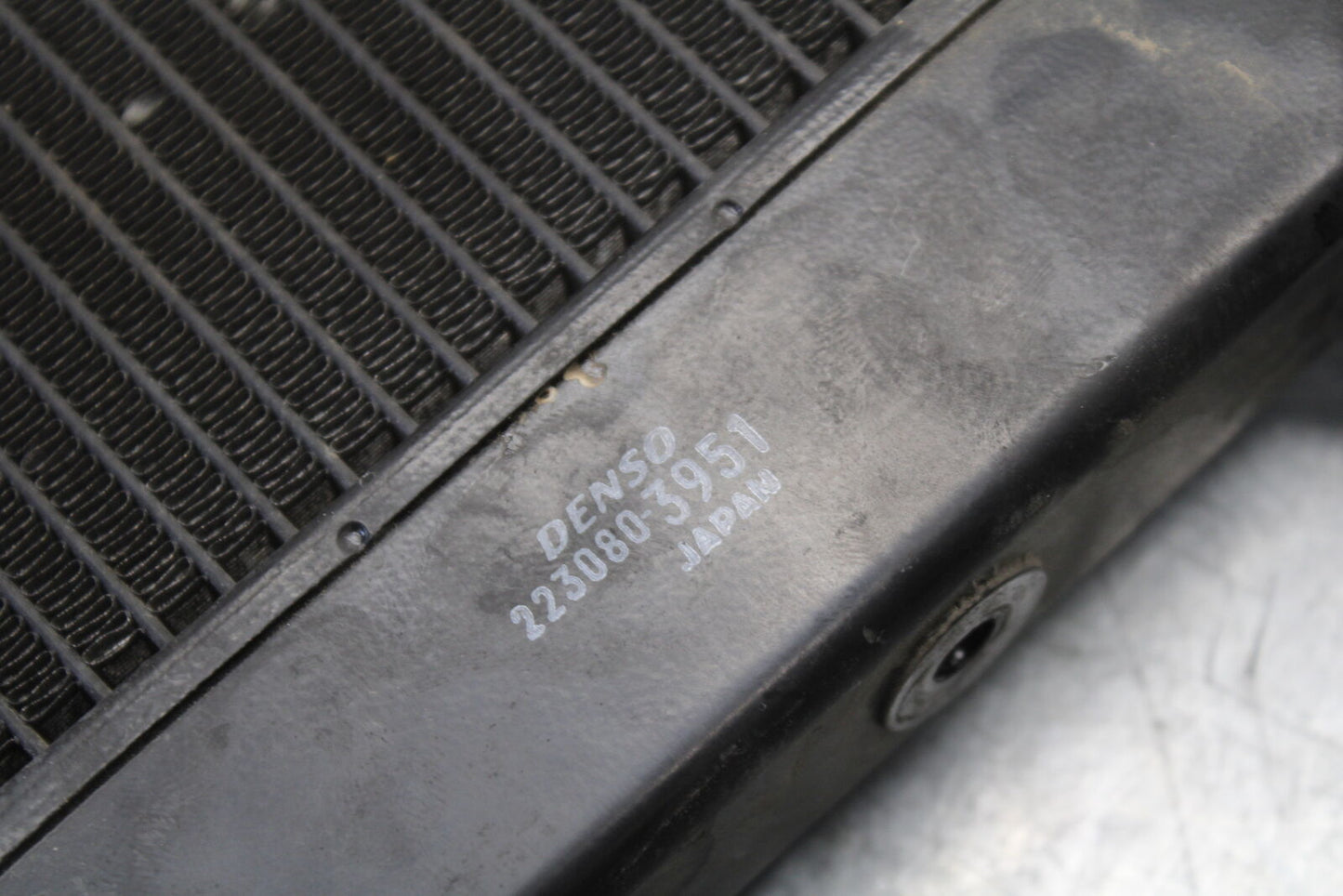 12-17 KAWASAKI ER-6N Z650 ENGINE RADIATOR MOTOR COOLER COOLING RADIATER BB709