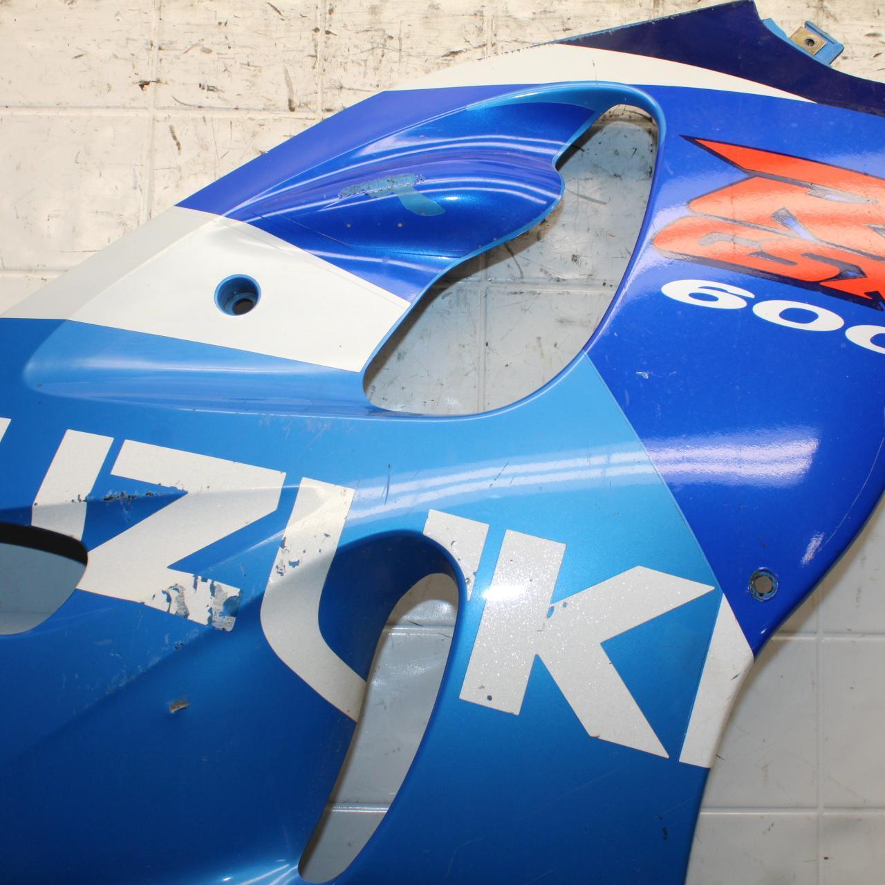 1999 Suzuki GSXR600 RIGHT LOWER MID UPPER SIDE FAIRING COWL BB580