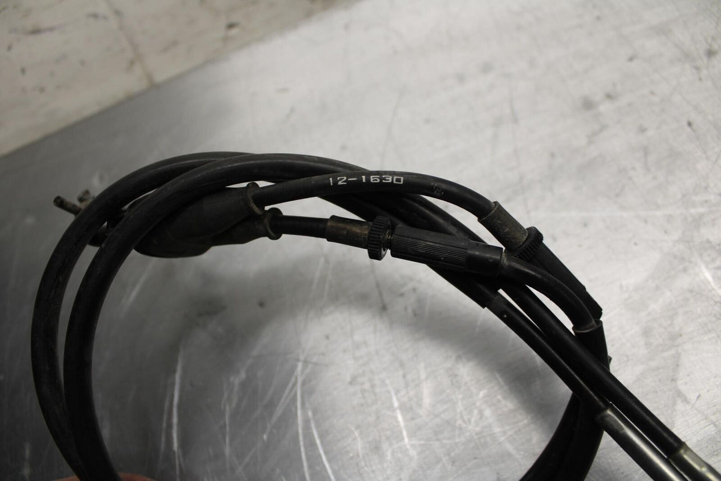 00-02 KAWASAKI NINJA ZX6R ZX600J THROTTLE CABLES LINES 54012-1630 BB489