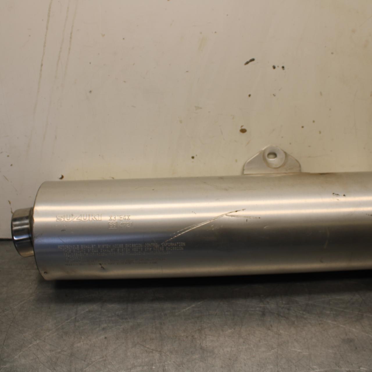 1995 Suzuki RF600R EXHAUST PIPE MUFFLER SLIP ON CAN SILENCER BB615