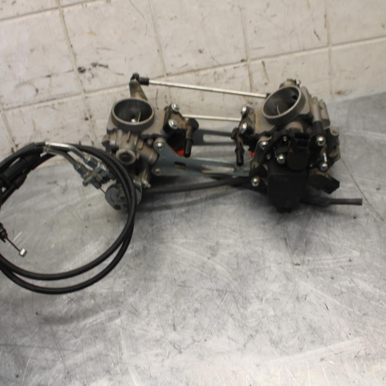 2017 Suzuki SV650X SV650AL7 ABS MAIN FUEL INJECTORS / THROTTLE BODIES BB511