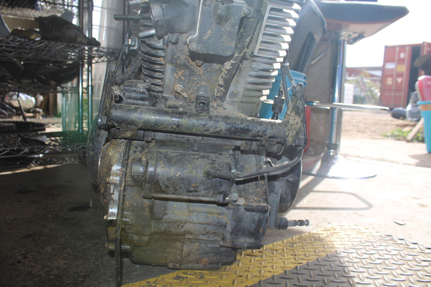 98-03 KAWASAKI VULCAN 1500L ENGINE MOTOR BB678