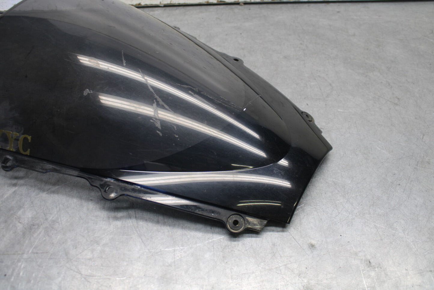 07-08 TRIUMPH DAYTONA 675 FRONT WINDSHIELD WINDSCREEN BB685