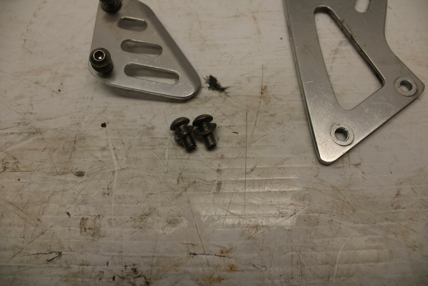 10-11 APRILIA RSV4 REARSET REAR SET HEEL GUARD COVER BB268