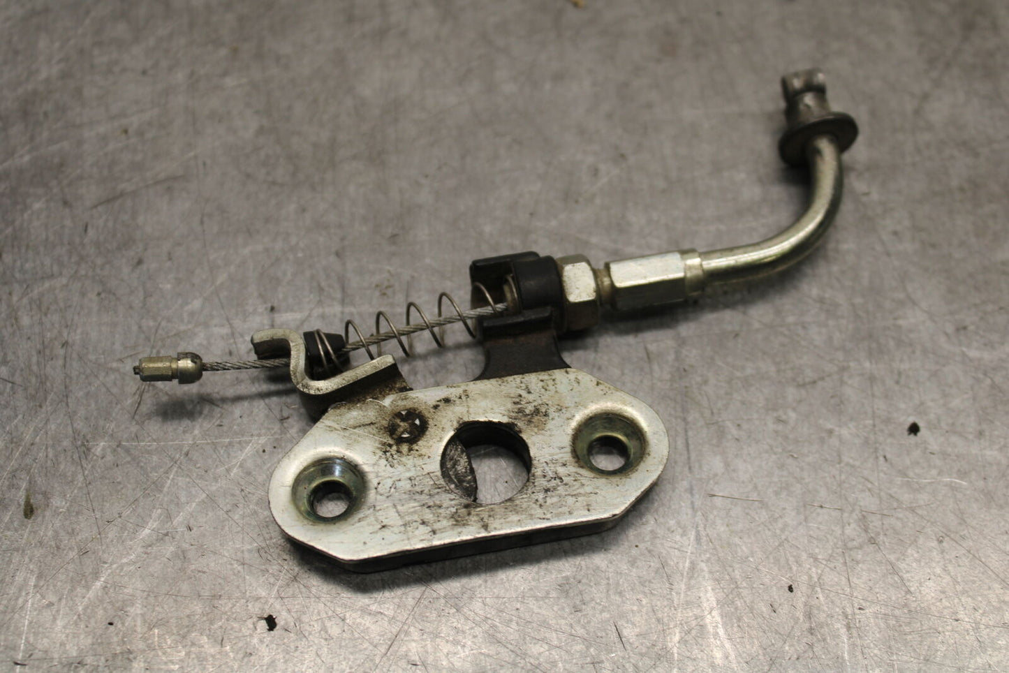 06-07 DUCATI MONSTER 695 REAR PASSENGER SEAT LATCH LOCK ASSEMBLY BB674