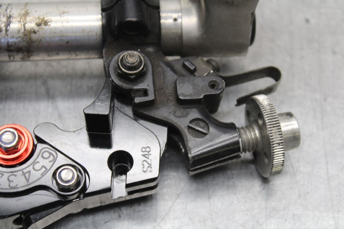 01-03 SUZUKI GSXR600 LEFT RIGHT CLIP ONS HANDLEBARS PAIR SET 56111-39F00 BB639