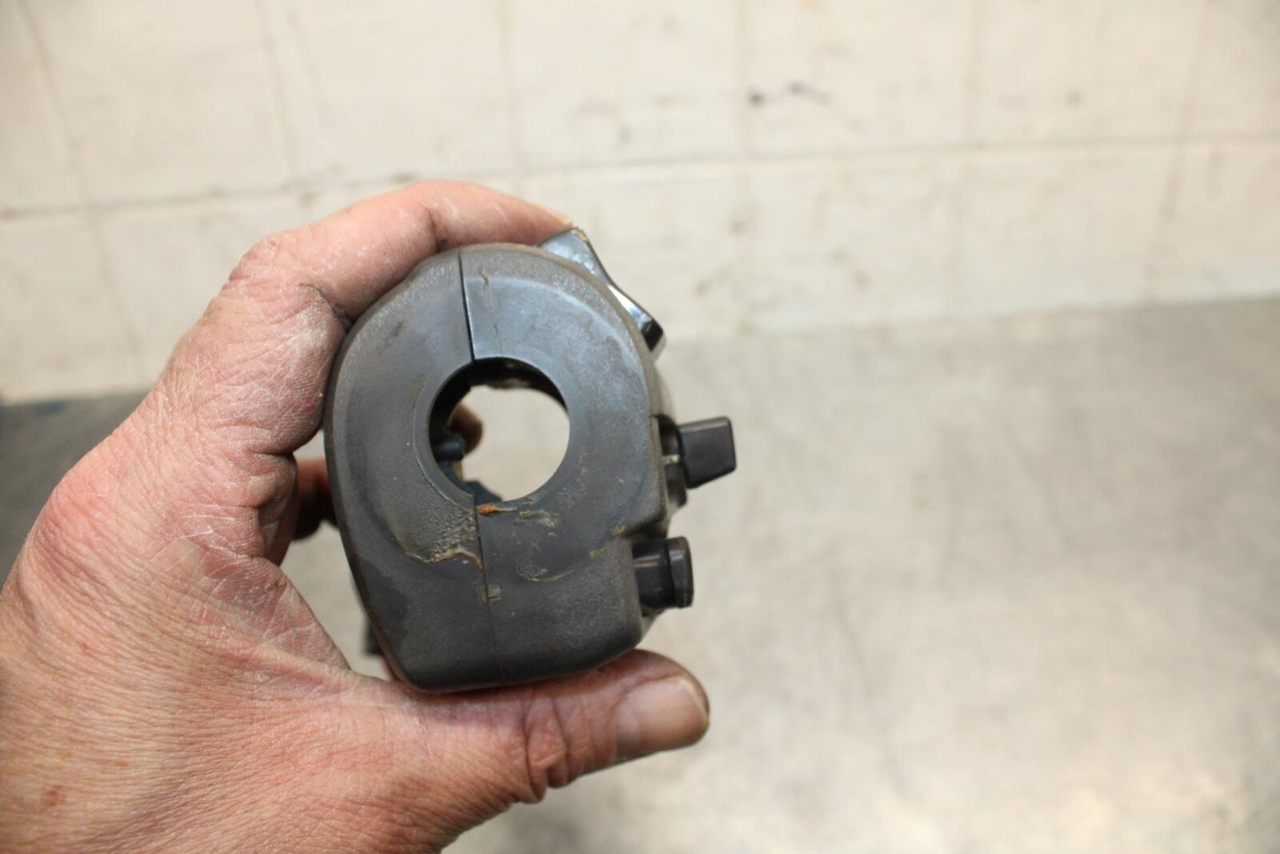 03-06 KAWASAKI Z1000 LEFT CLIP ON HANDLE HORN SIGNALS SWITCH SWITCHES BB487