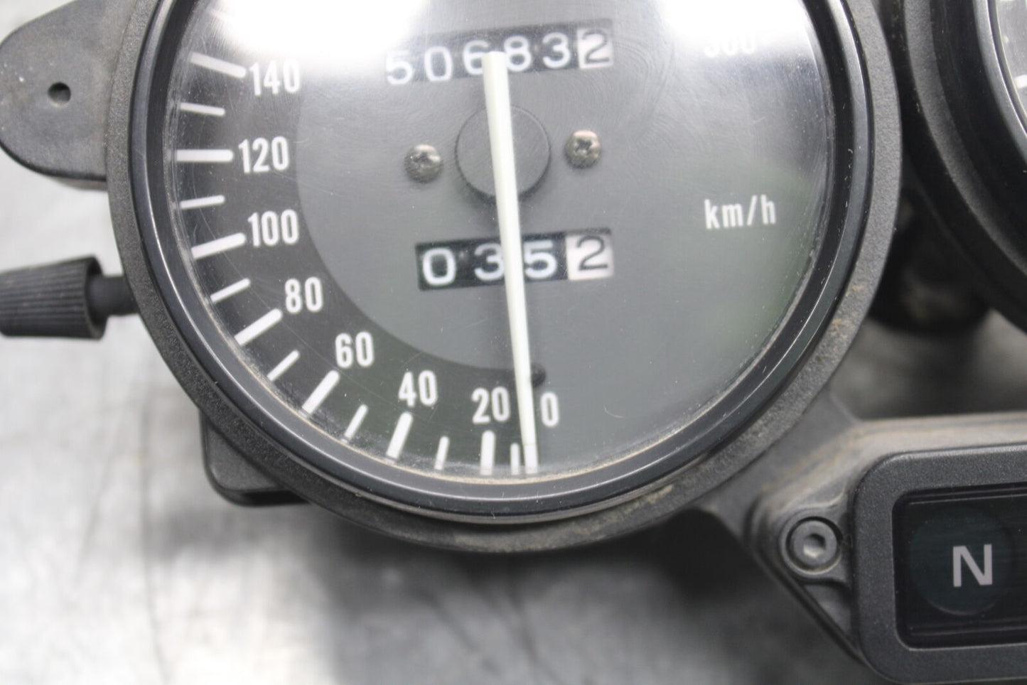96-07 YAMAHA YZF600R SPEEDO TACH GAUGES CLUSTER SPEEDOMETER TACHOMETER BB746