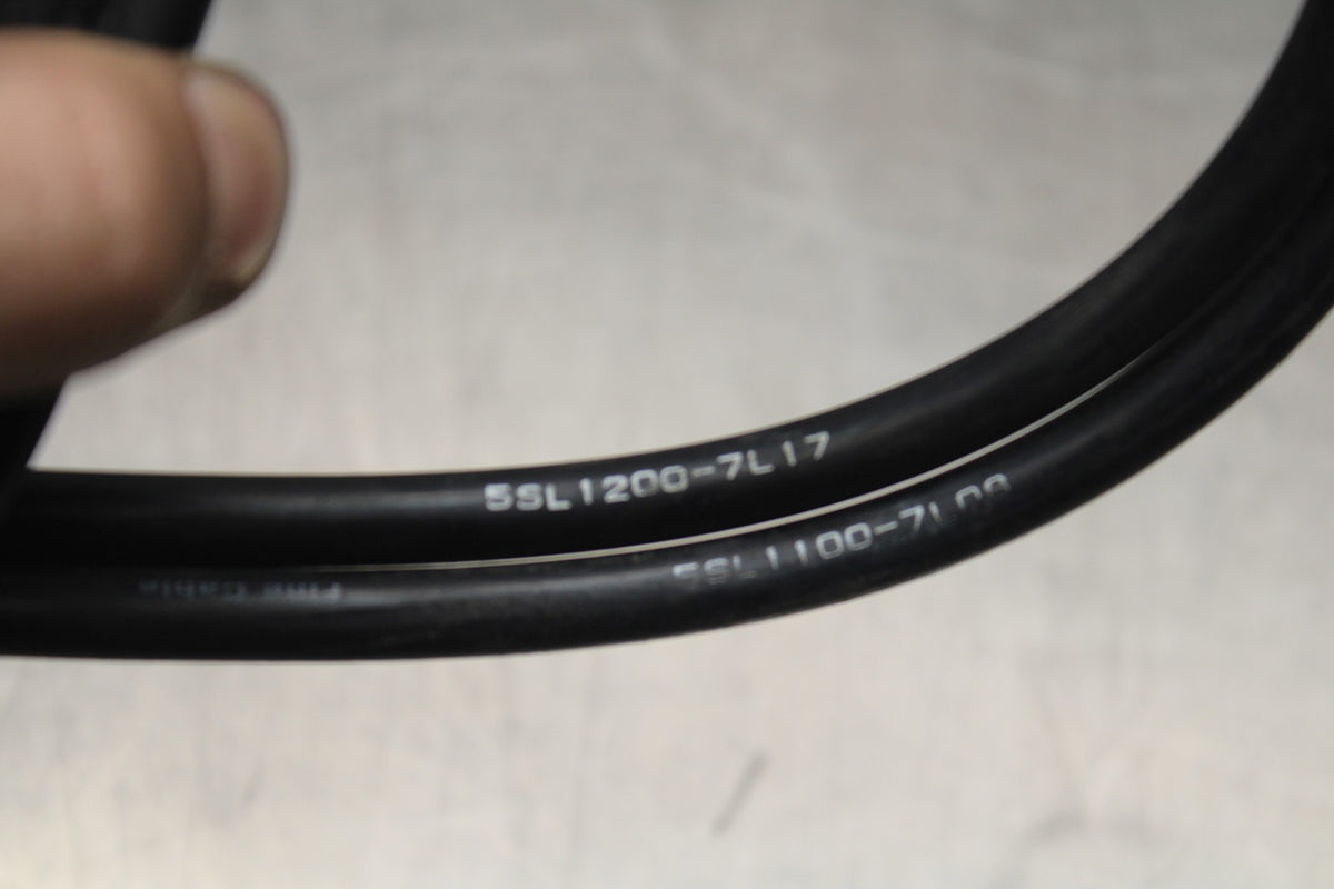 08-09 YAMAHA YZF R6S THROTTLE CABLES LINES BB796