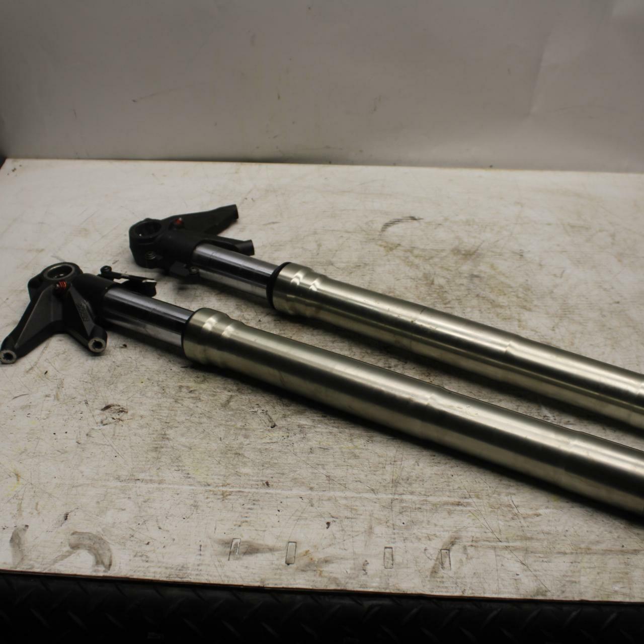 08-10 DUCATI 848 FRONT FORKS SHOCK SUSPENSION SET PAIR BB369