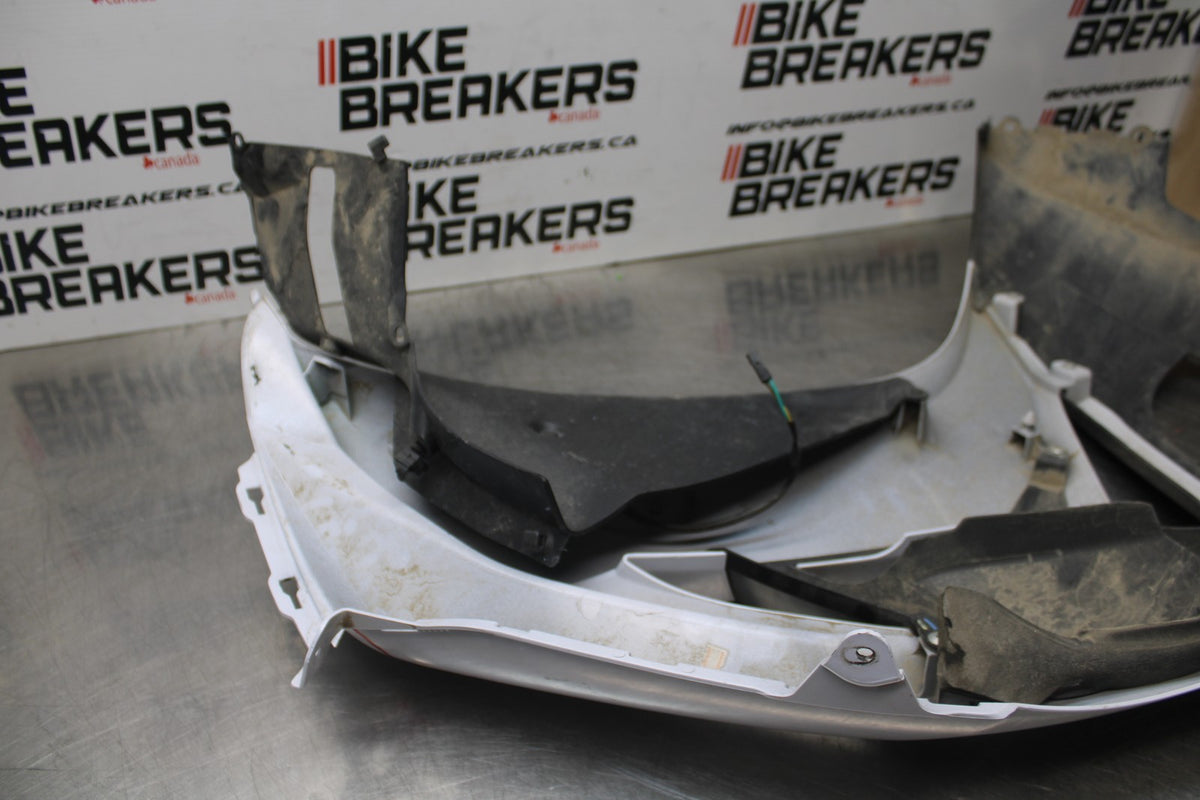 13 KAWASAKI NINJA 650 EX650F ABS LEFT LOWER MID UPPER SIDE FAIRING COWL BB828