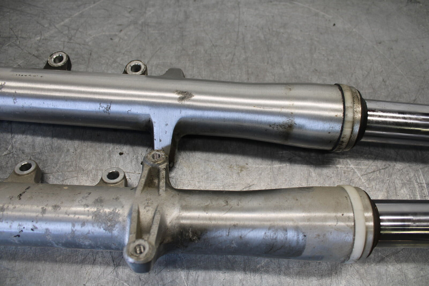 99-00 YAMAHA V STAR 1100 FRONT FORKS SHOCK SUSPENSION SET PAIR BB711