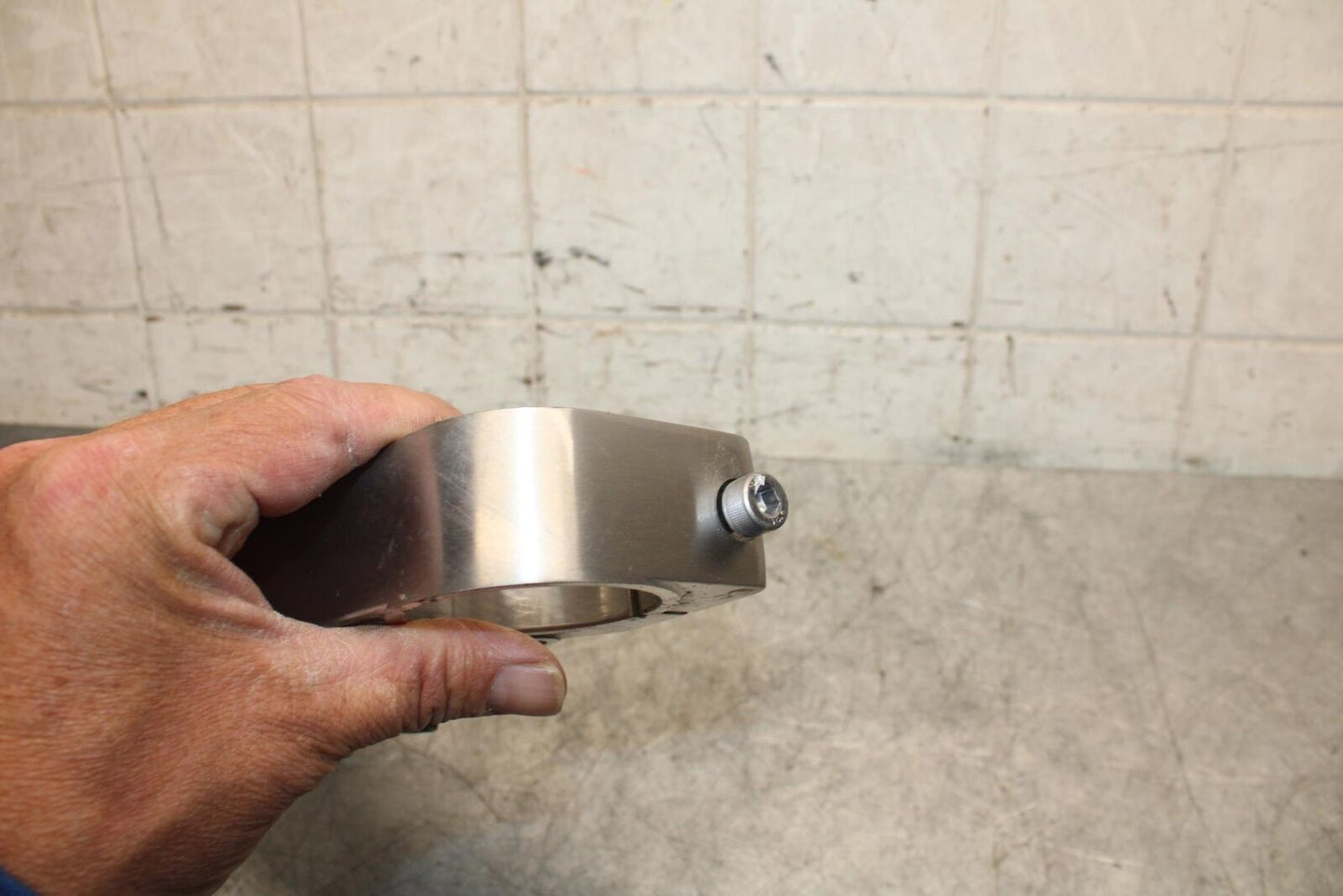 2007 Suzuki Boulevard M50B FORKS UPPER TRIPLE TREE CLAMP BB537