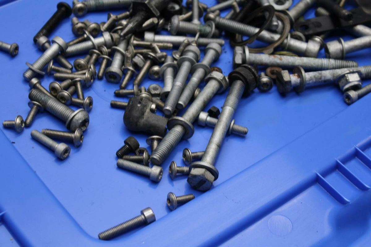 06-12 BMW F800ST ENGINE MOUNTING BOLTS HARDWARE MOTOR LEFTOVER BB291