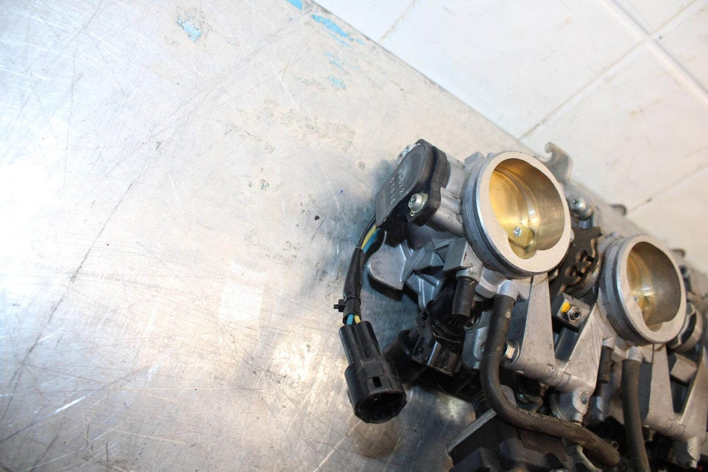 2006 Triumph Daytona 675 Triple MAIN FUEL INJECTORS / THROTTLE BODIES BB434