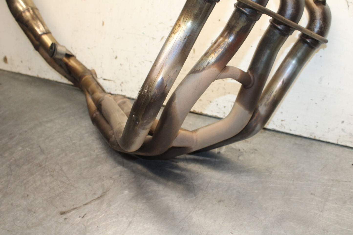 03-04 TRIUMPH DAYTONA 600 EXHAUST HEADER PIPES MANIFOLD BB745