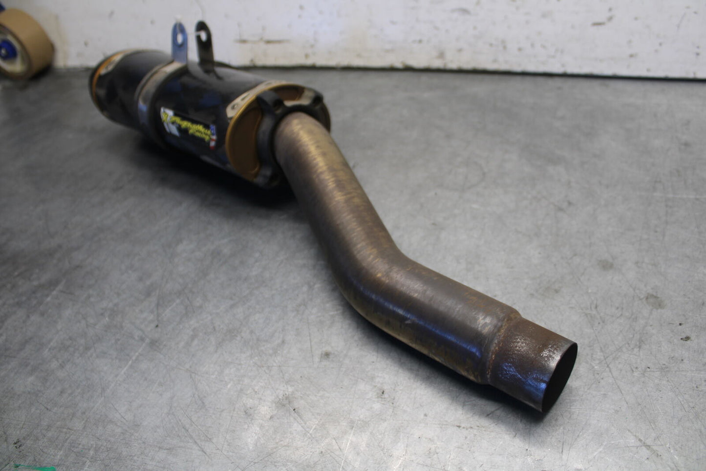 07-08 TRIUMPH DAYTONA 675 TWO BROTHERS EXHAUST PIPE SLIP ON CAN SILENCER BB685