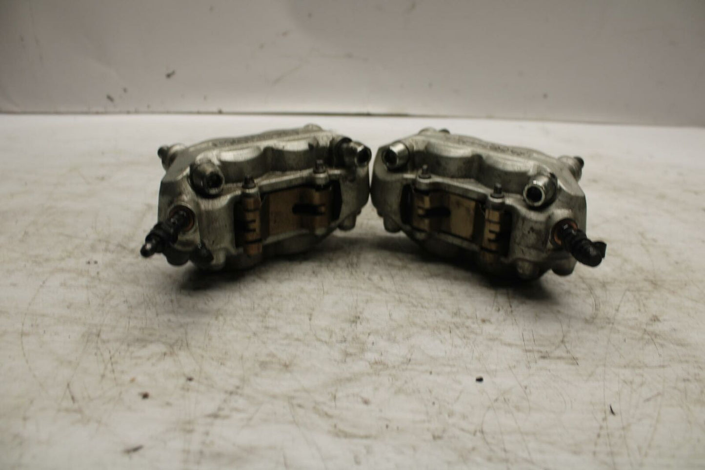 12 DUCATI MONSTER 796 BREMBO FRONT BRAKE CALIPER SET PAIR CALIPERS BB276