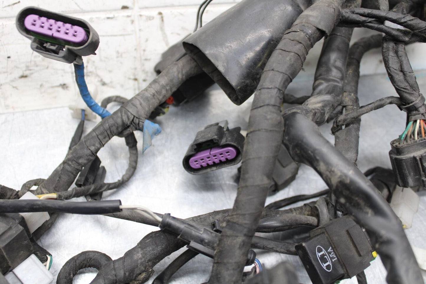 2008 Aprilia Shiver 750 SL750 MAIN ENGINE WIRING HARNESS MOTOR WIRE LOOM BB551