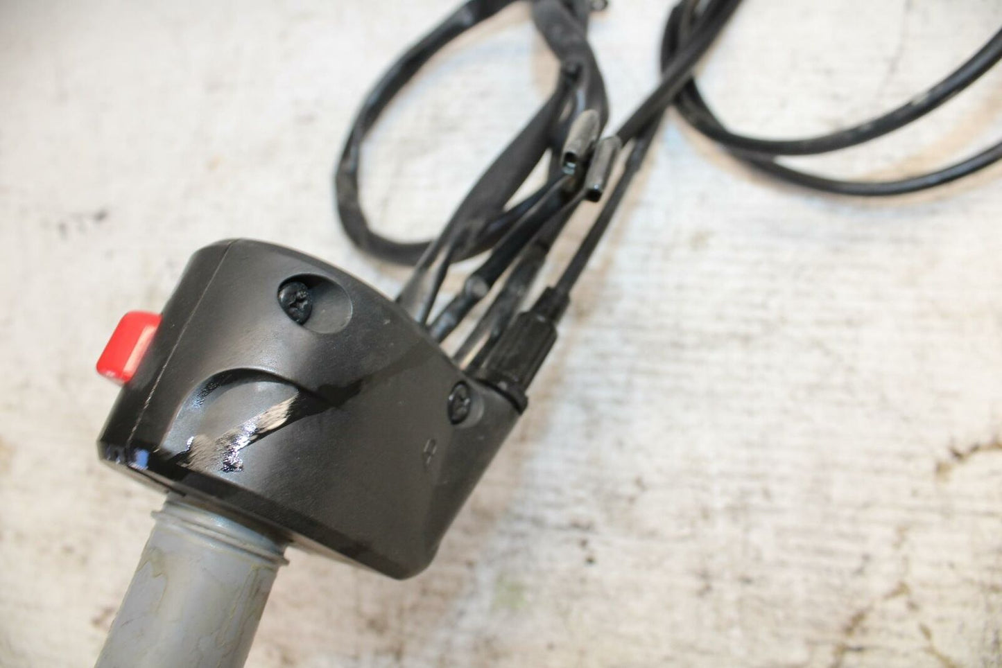 07-09 KAWASAKI VERSYS 650 RIGHT HANDLE KILL OFF START SWITCH SWITCHES BB302