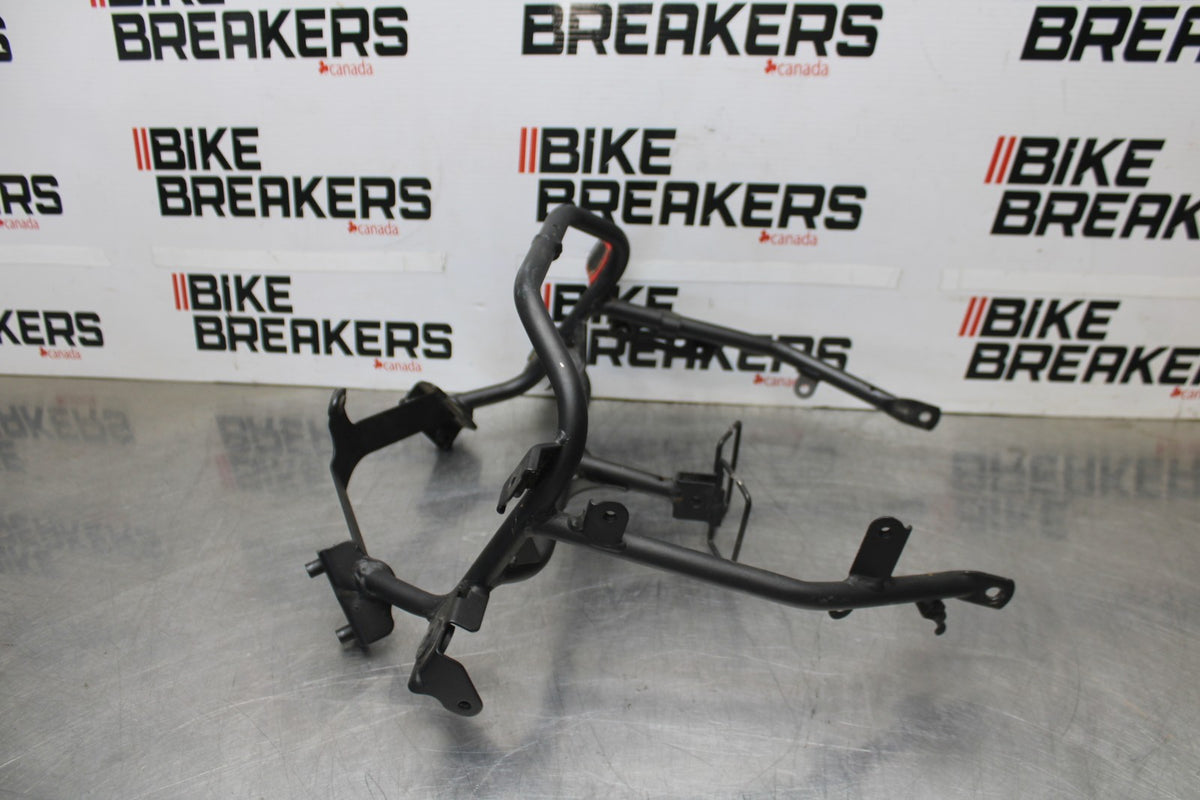 13-17 KAWASAKI NINJA 300 UPPER FAIRING MIRROR GAUGES STAY BRACKET BB00