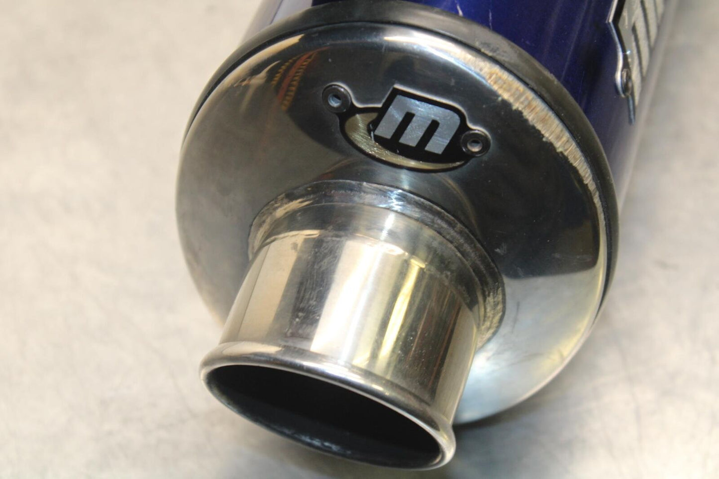1999 Suzuki GSXR600 EXHAUST PIPE MUFFLER SLIP ON CAN SILENCER BB608