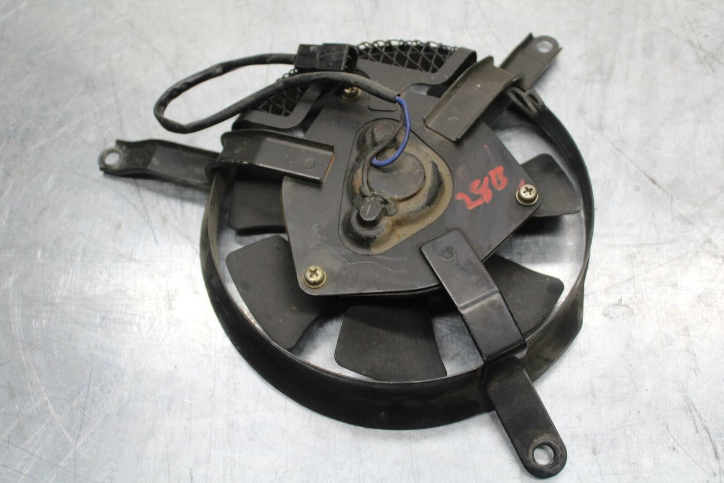 01-02 SUZUKI GSXR750 ENGINE RADIATOR COOLING FAN BB28 B