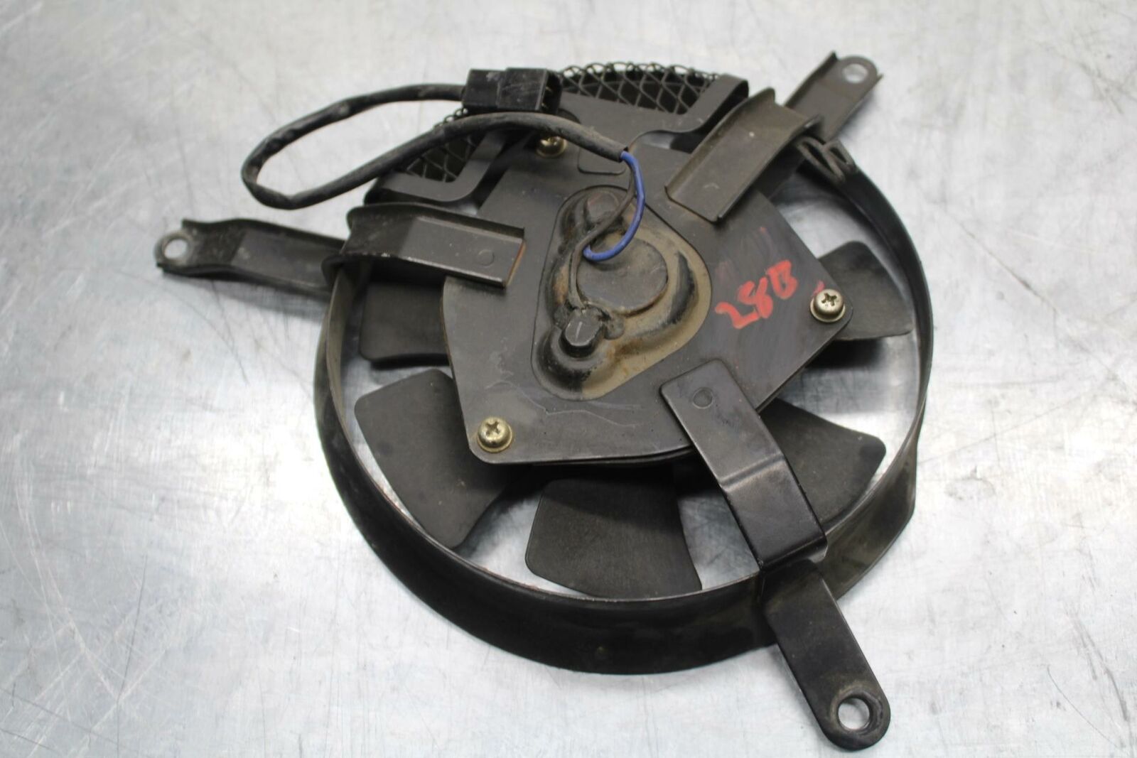 01-02 SUZUKI GSXR750 ENGINE RADIATOR COOLING FAN BB28 B