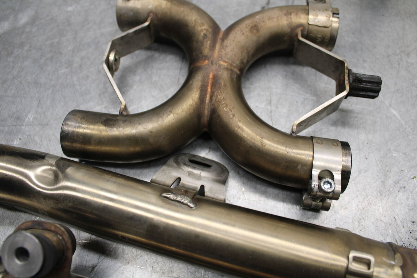 19-21 TRIUMPH SPEED TWIN 1200 EXHAUST HEADER PIPES T2202615 T2202835 BB653