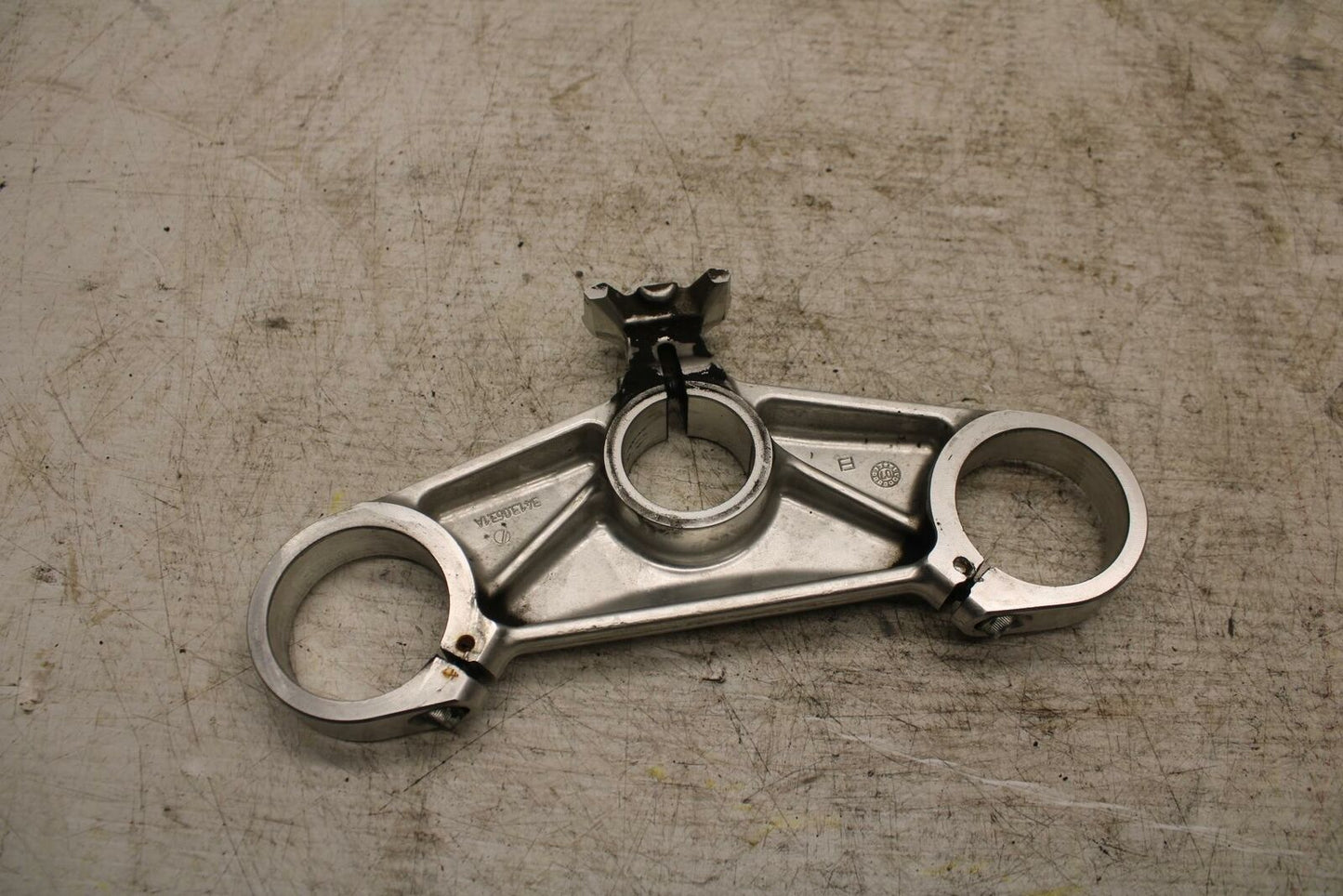 08-10 DUCATI 848 FORKS UPPER TRIPLE TREE CLAMP BB369