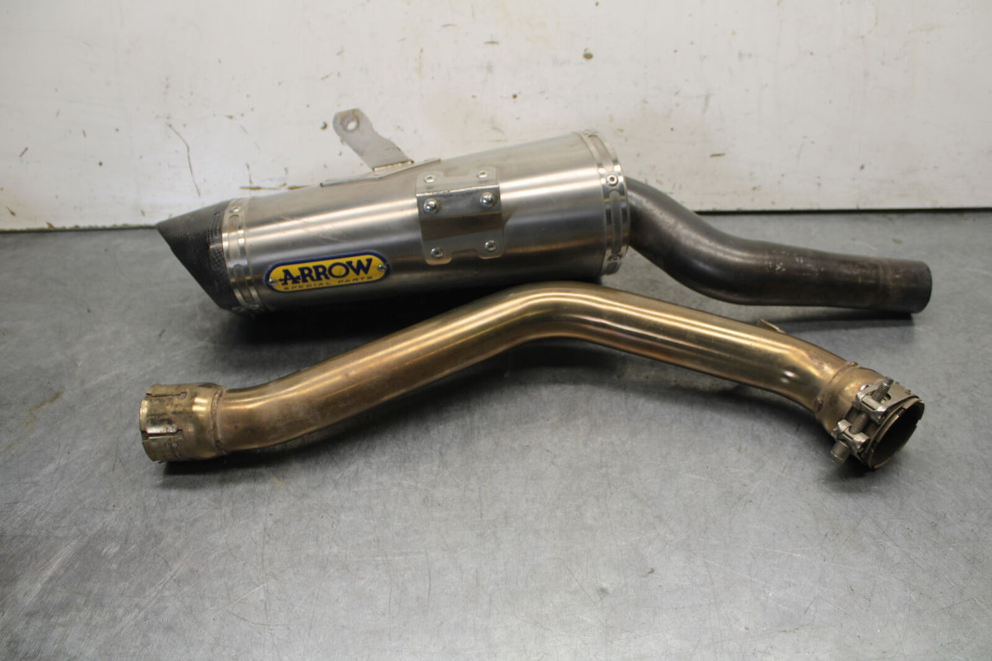 09-11 TRIUMPH DAYTONA 675 ARROW AFTERMARKET EXHAUST PIPE SLIP ON SILENCER BB652