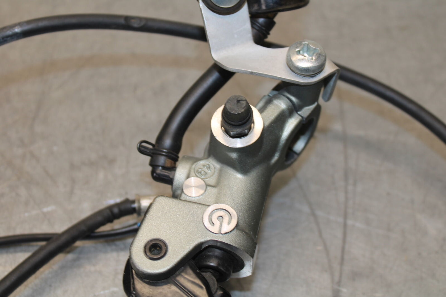 12-13 DUCATI STREETFIGHTER 848 HYDRAULIC CLUTCH MASTER CYLINDER w/ LEVER BB705
