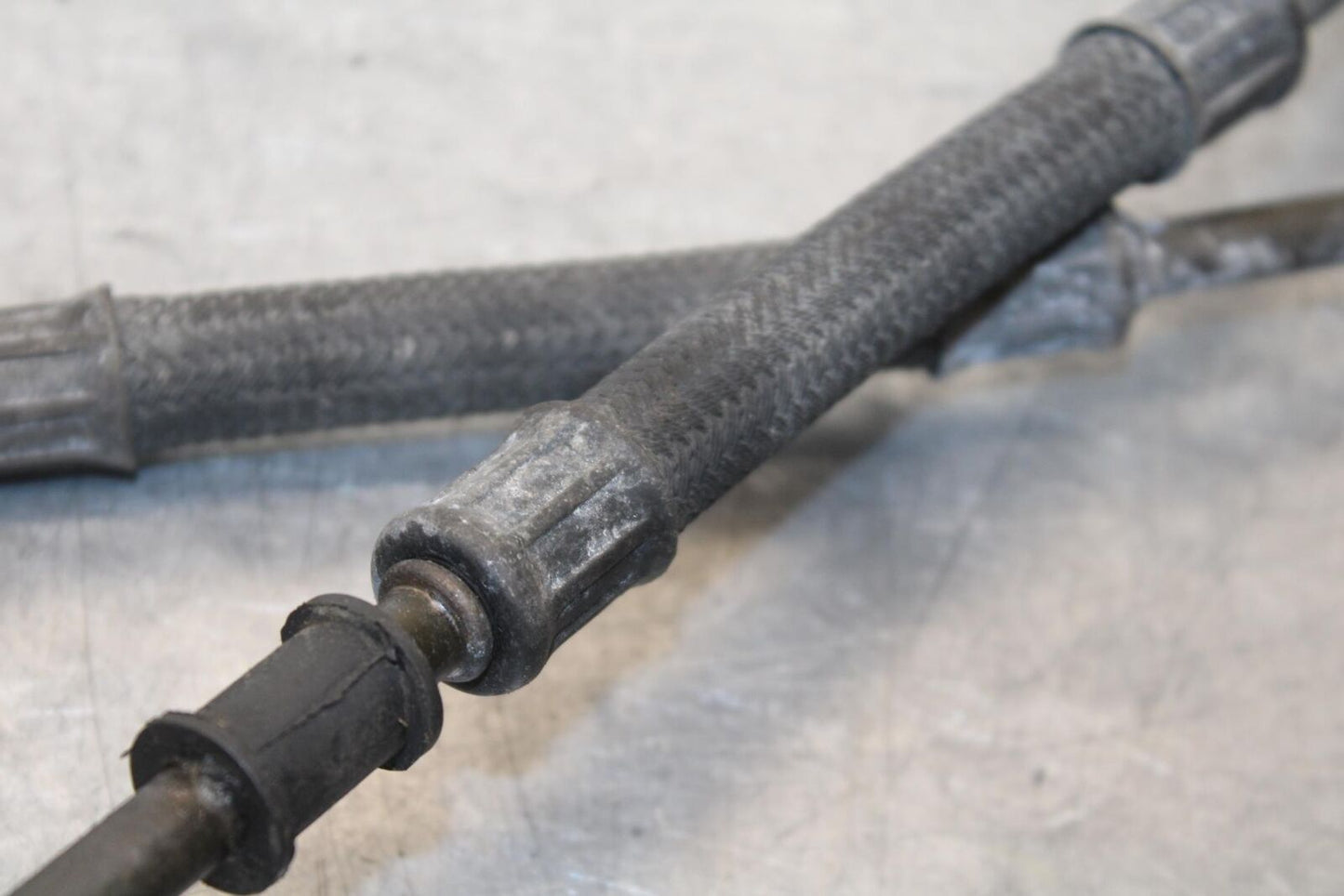 04-09 SUZUKI GS 500 FH GS500F ENGINE MOTOR OIL COOLER HOSES BB97