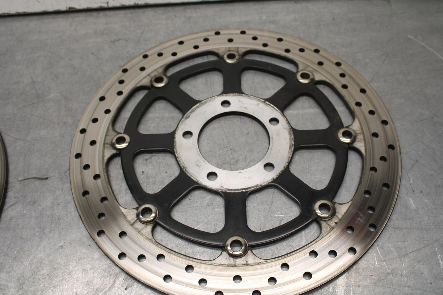 01-03 SUZUKI GSXR600 FRONT LEFT RIGHT BRAKE ROTORS DISCS BB633