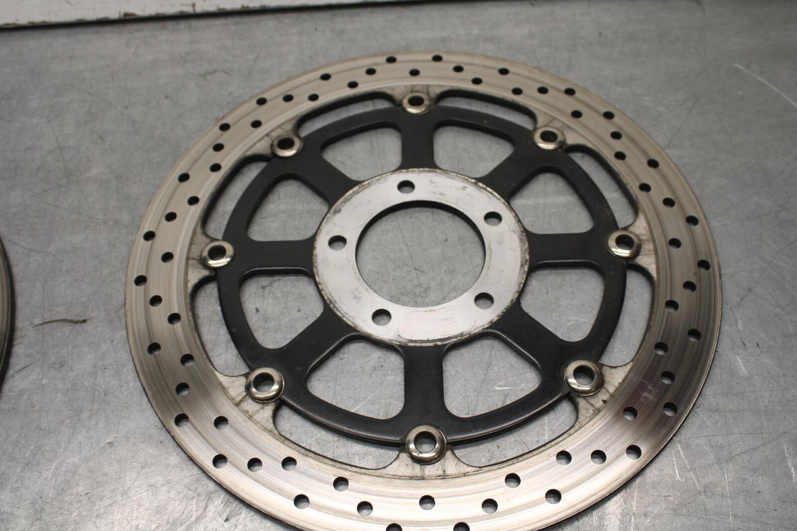 01-03 SUZUKI GSXR600 FRONT LEFT RIGHT BRAKE ROTORS DISCS BB633