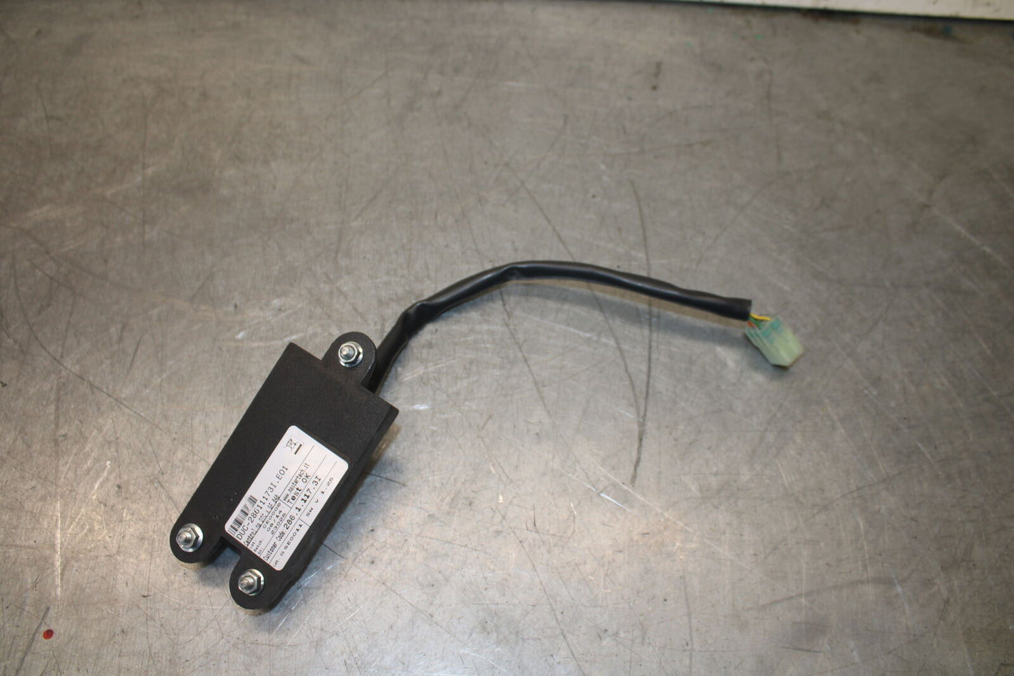 12-13 DUCATI STREETFIGHTER 848 CONTROLLER DIAGNOSTIC CODE UNIT BB705