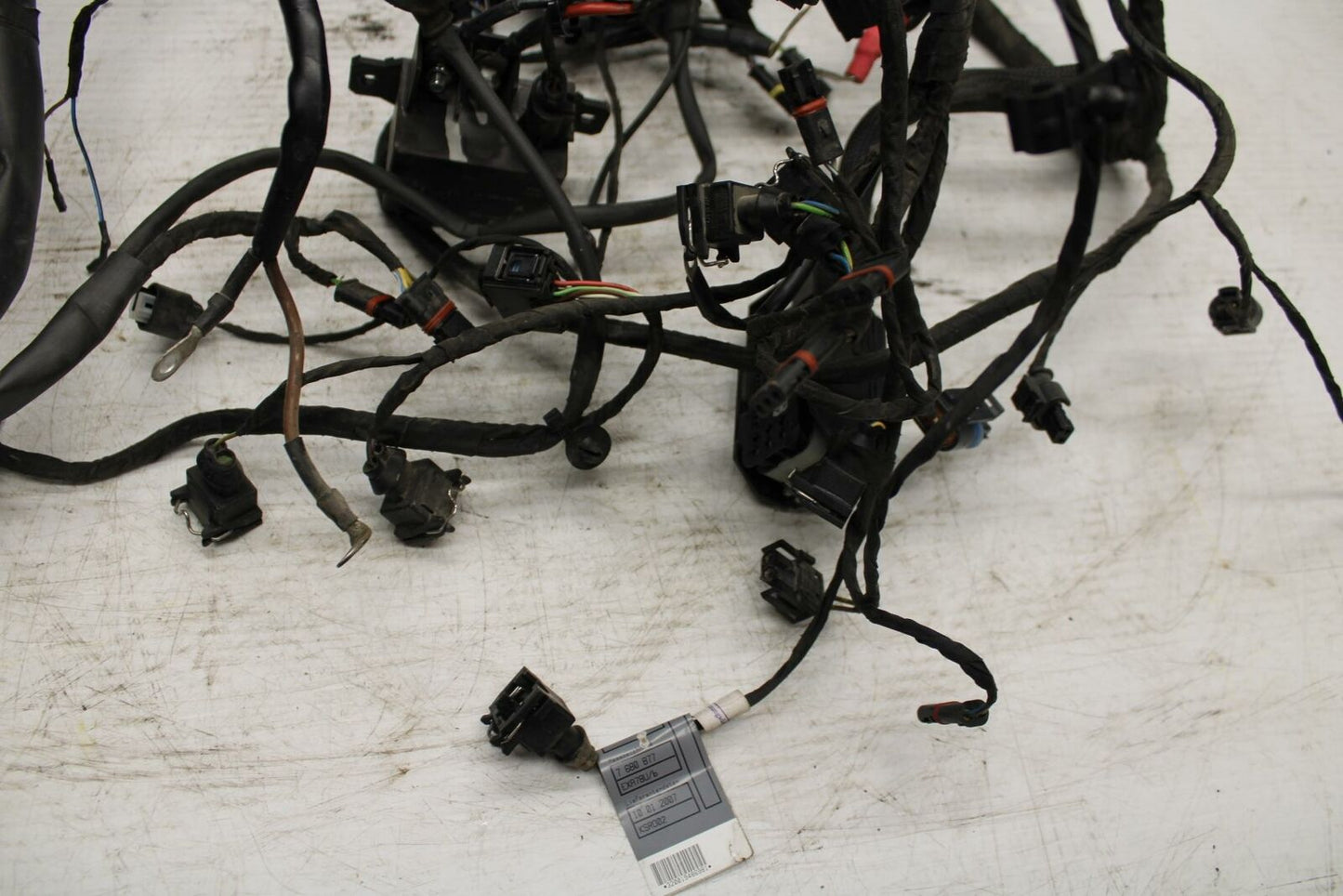 06-12 BMW F800ST MAIN ENGINE WIRING HARNESS MOTOR WIRE LOOM BB291
