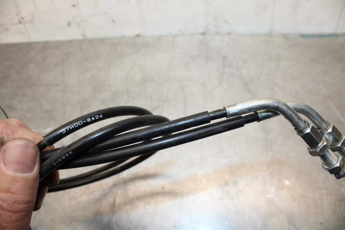 08-09 SUZUKI GSXR600 THROTTLE CABLES LINES 58300-37H00 58300-37H10 BB468