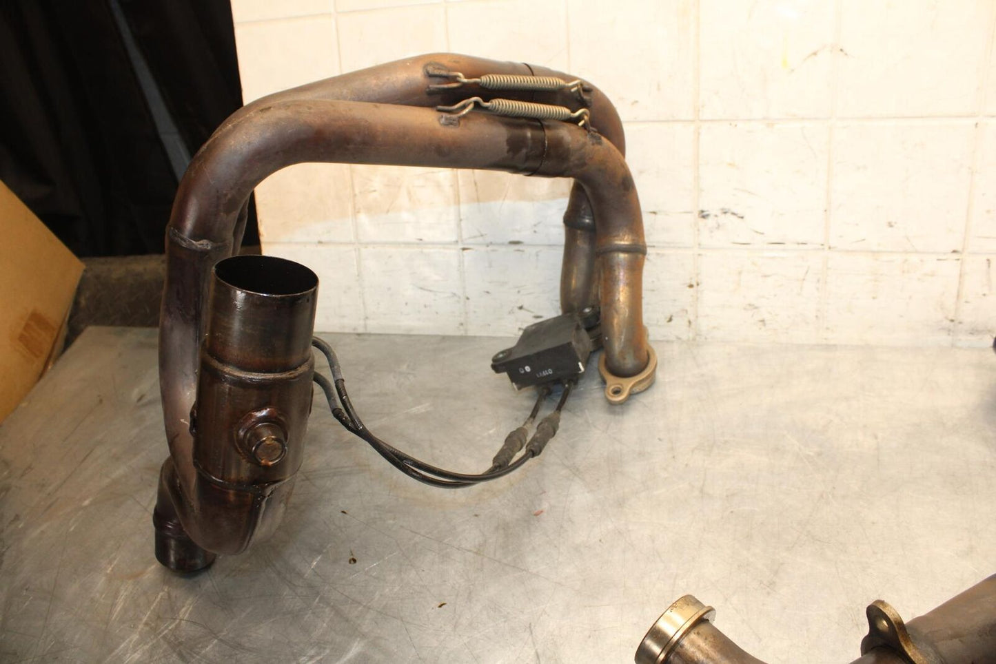 2010 Aprilia RSV1000R EXHAUST HEADER PIPES MANIFOLD BB513