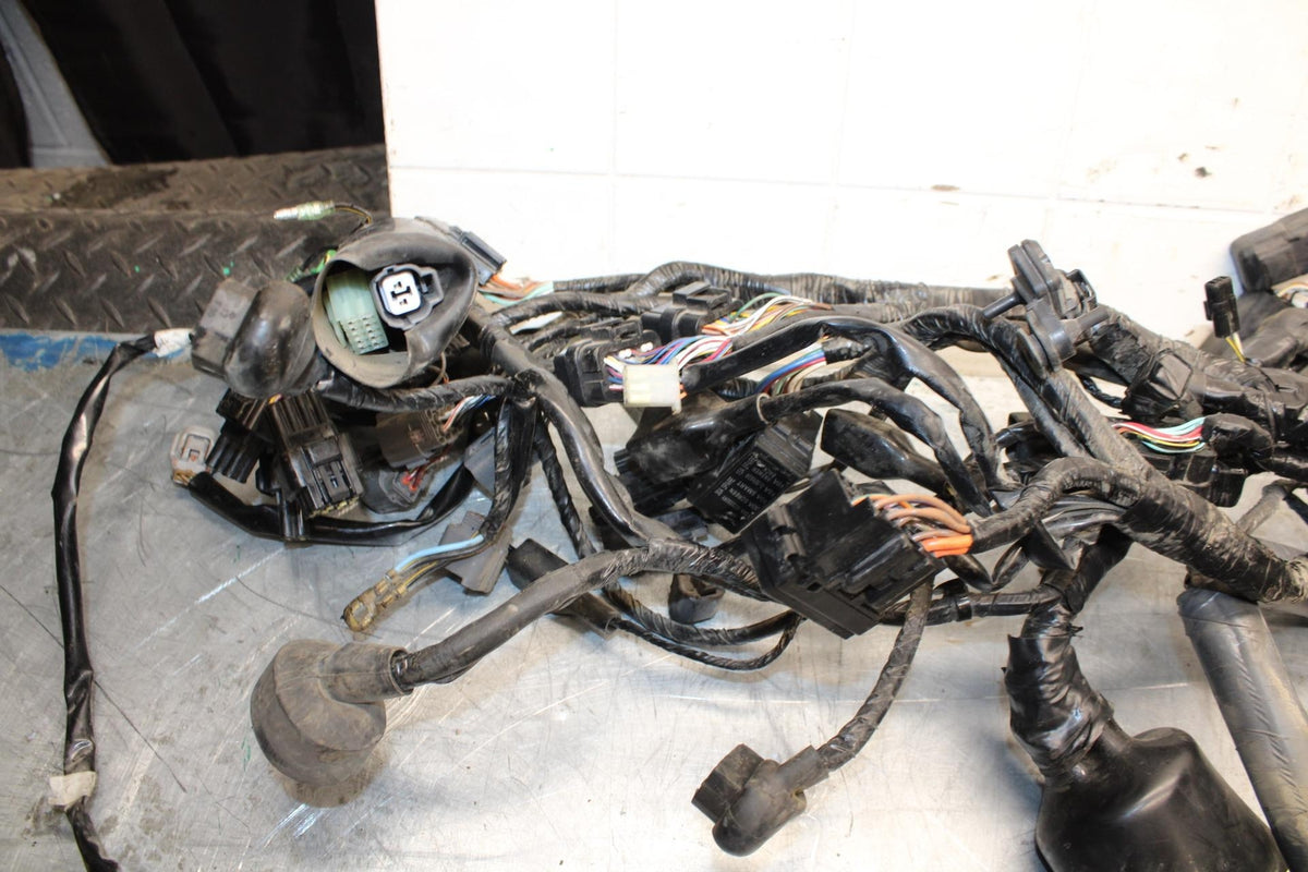 07-08 KAWASAKI CONCOURS 1400 ABS MAIN WIRING HARNESS MOTOR WIRE LOOM BB449
