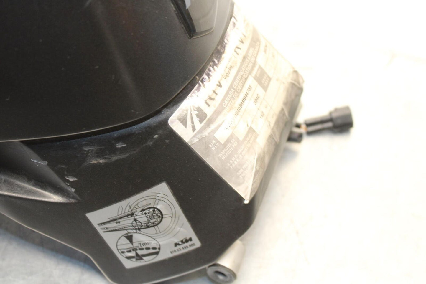 07-11 KTM 990 SUPER DUKE GAS TANK FUEL CELL PETROL RESERVOIR BB578